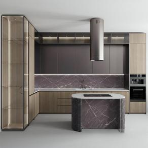 现代中岛台橱柜